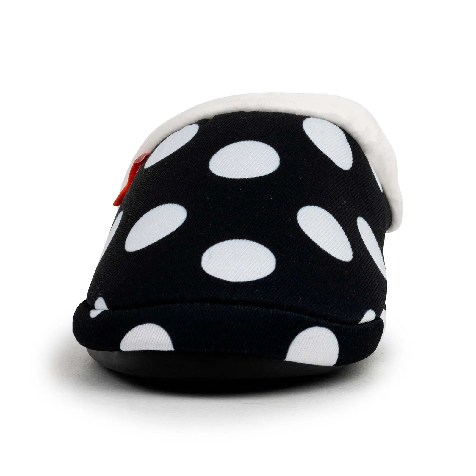 ARCHLINE Orthotic Slippers Slip On Arch Scuffs Pain Relief Moccasins - Polka Dots - EU 38
