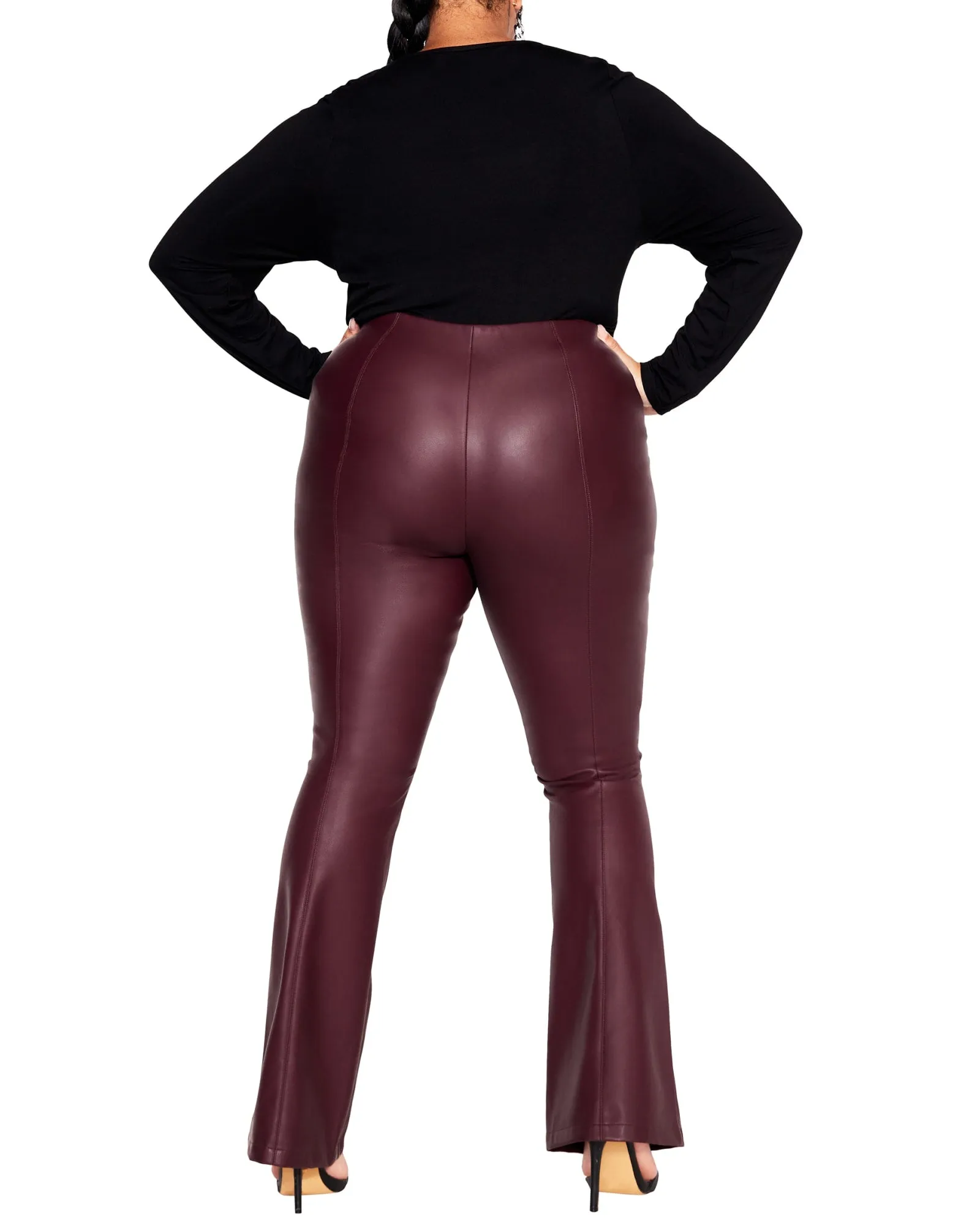 Aria Pant | Oxblood