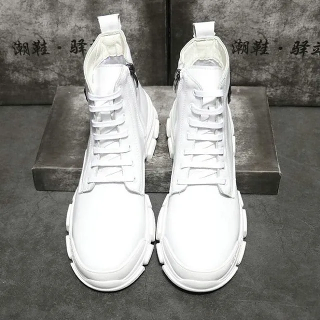 Basic Vintage Martin Style Men Casual Boots
