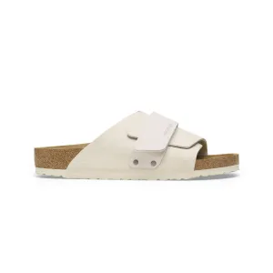 Birkenstock Kyoto Antique White Suede