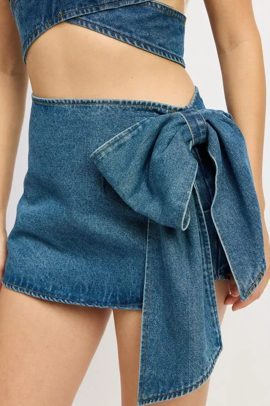 Bow Mini Skirt