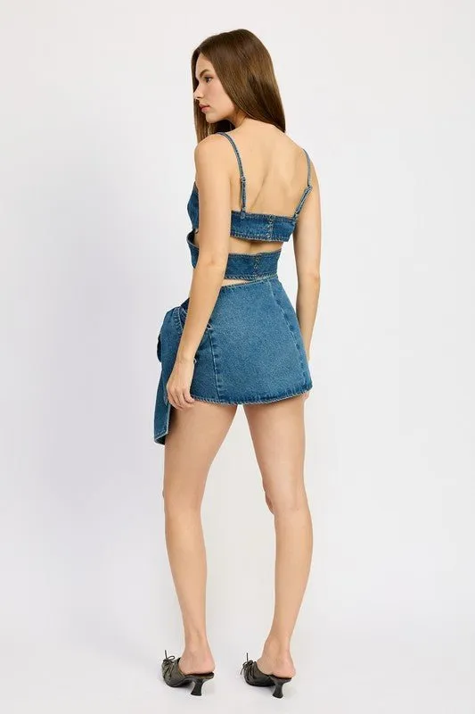 Bow Mini Skirt