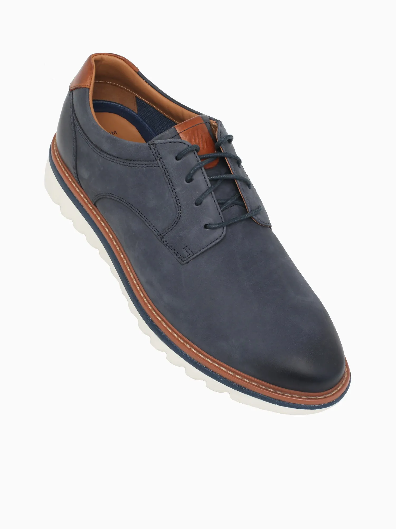 Brydon Plain Toe Navy Nobuck