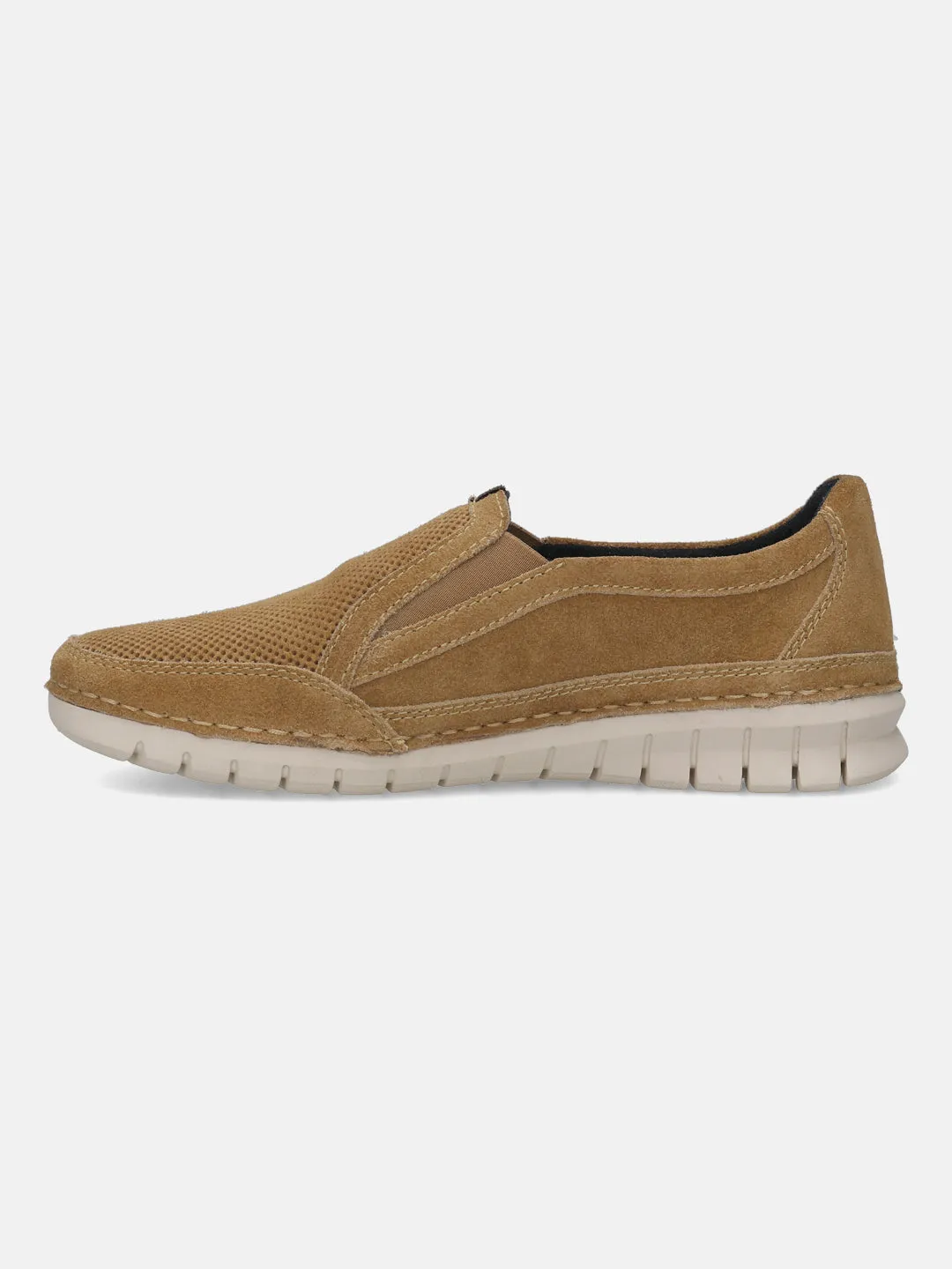 Bugatti Cognac Premium Leather Slip-On