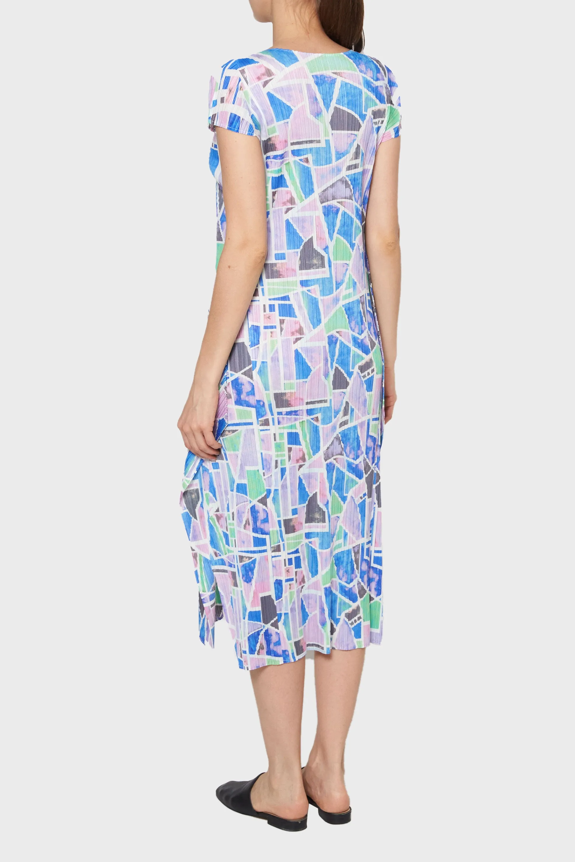 Canal Short Sleeve Dress - June