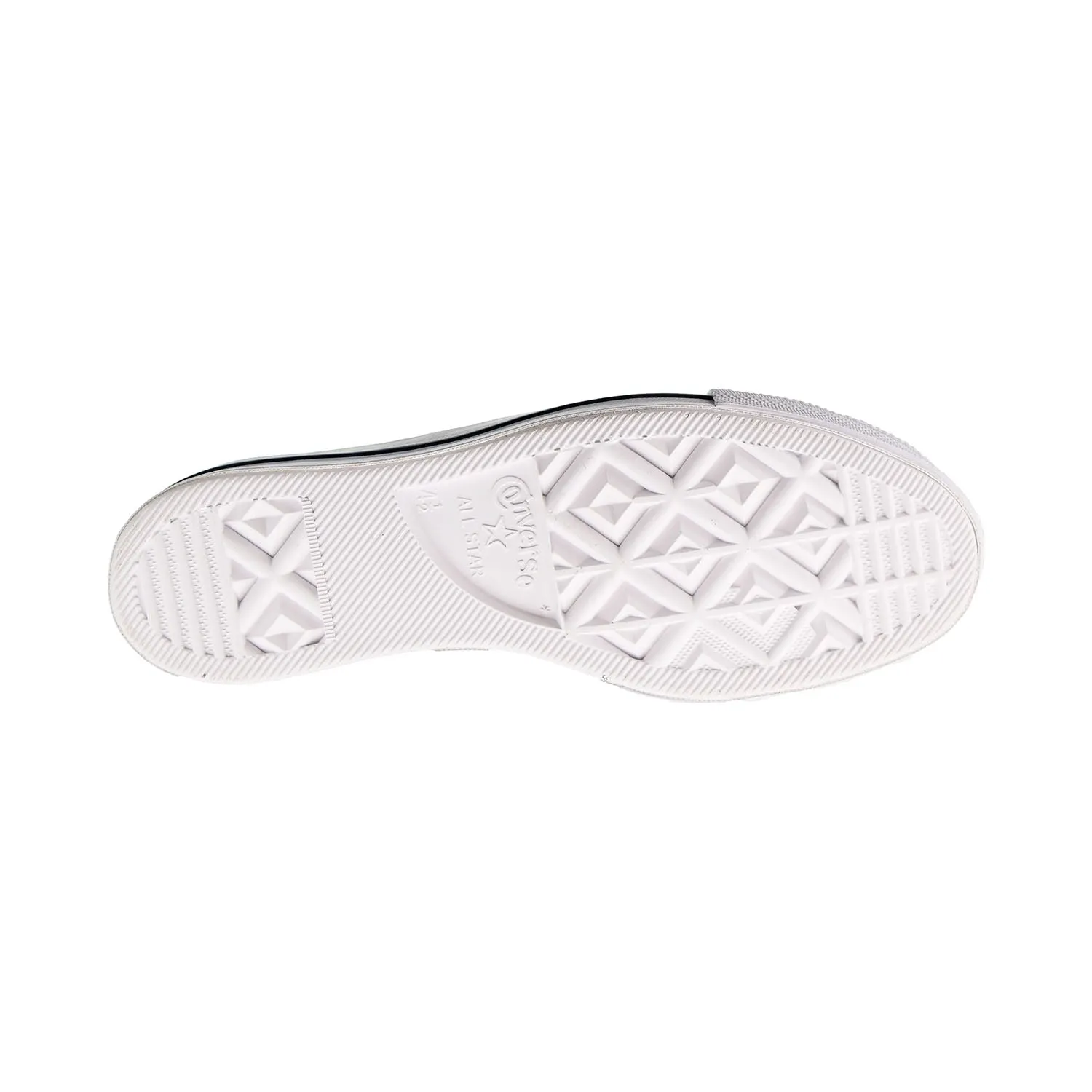 Converse Chuck Taylor All Star Platform Leather Low Top Women's Shoes White