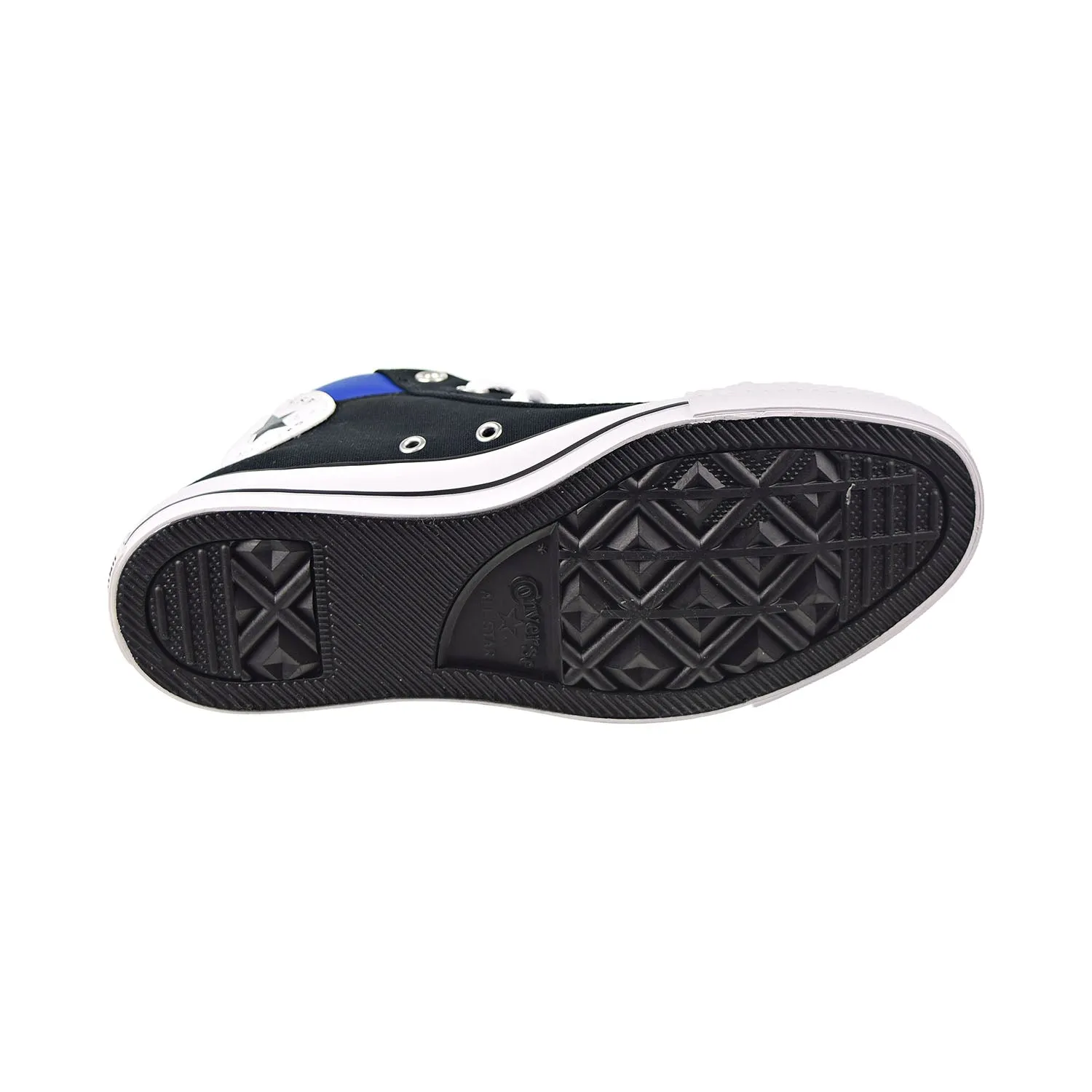 Converse Chuck Taylor All Star Street Mid Men's Shoes Black-White-Blue