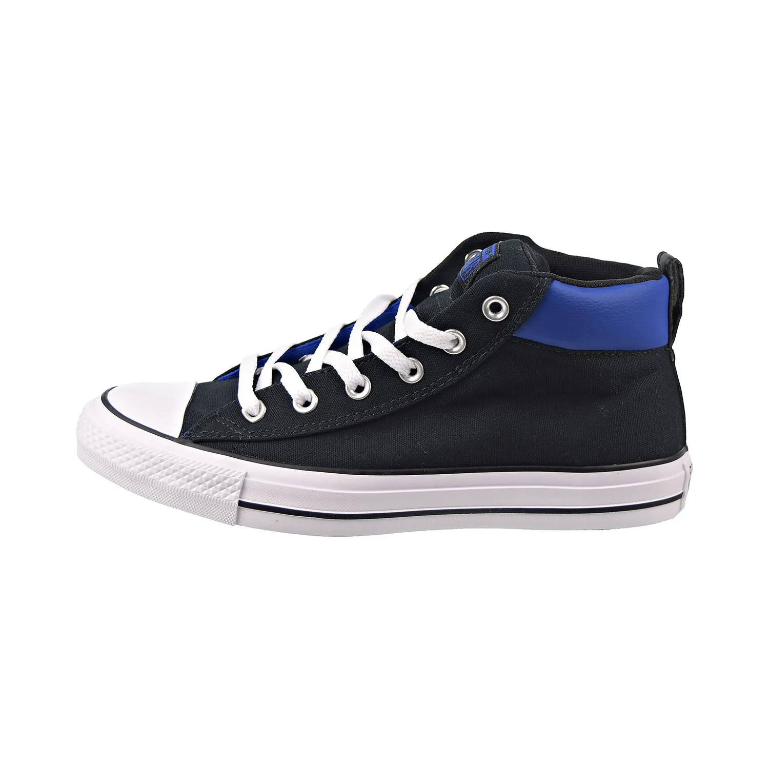Converse Chuck Taylor All Star Street Mid Men's Shoes Black-White-Blue