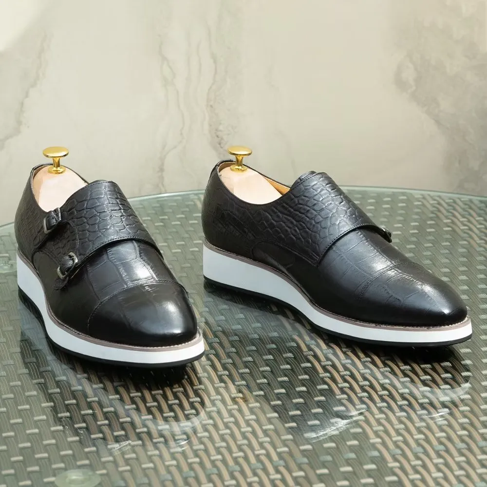 Croctex Monk Straps by Serpatura