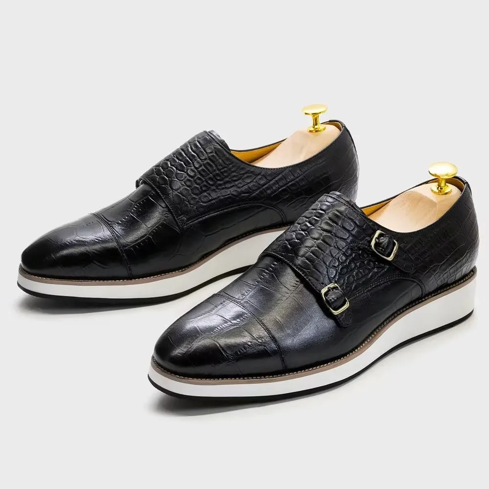Croctex Monk Straps by Serpatura