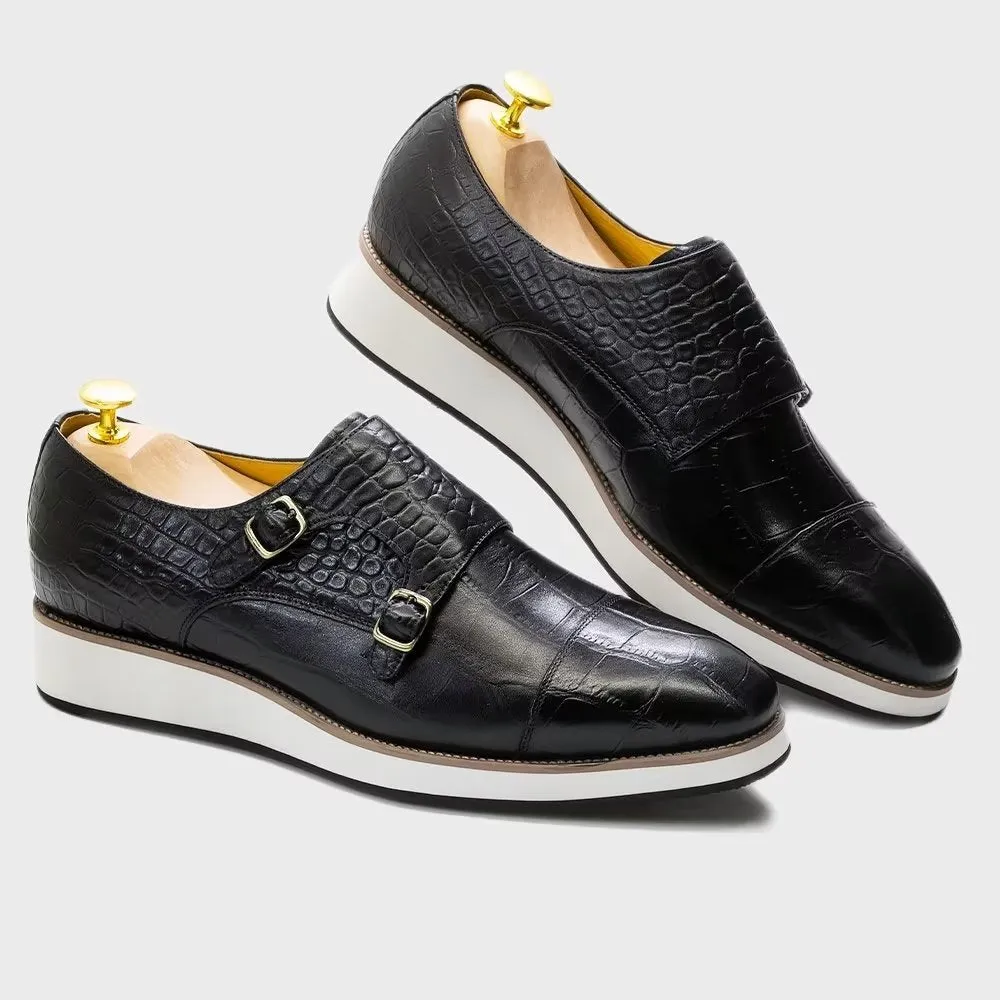Croctex Monk Straps by Serpatura