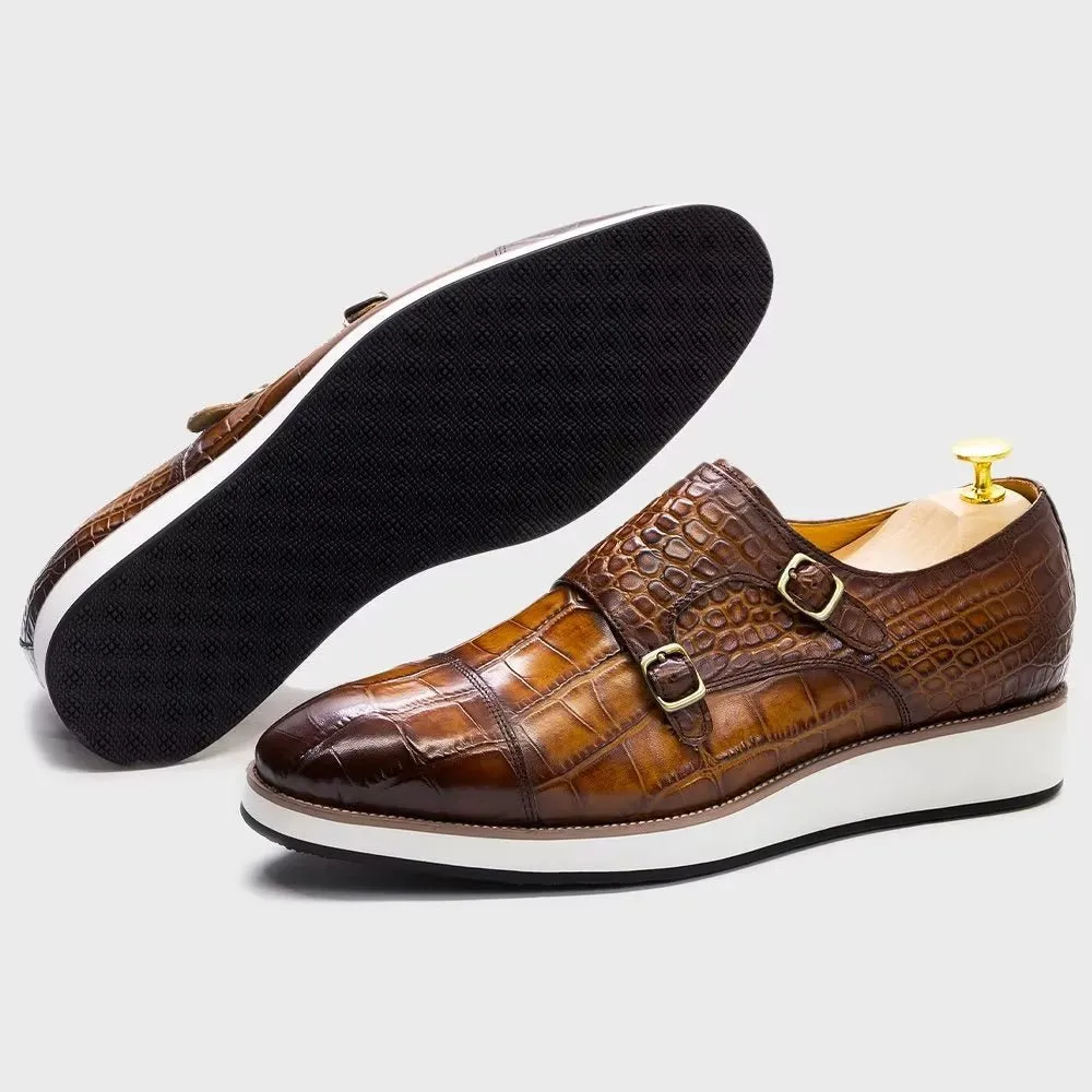 Croctex Monk Straps by Serpatura