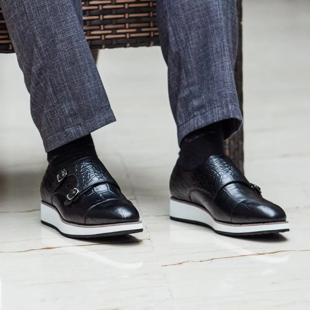 Croctex Monk Straps by Serpatura