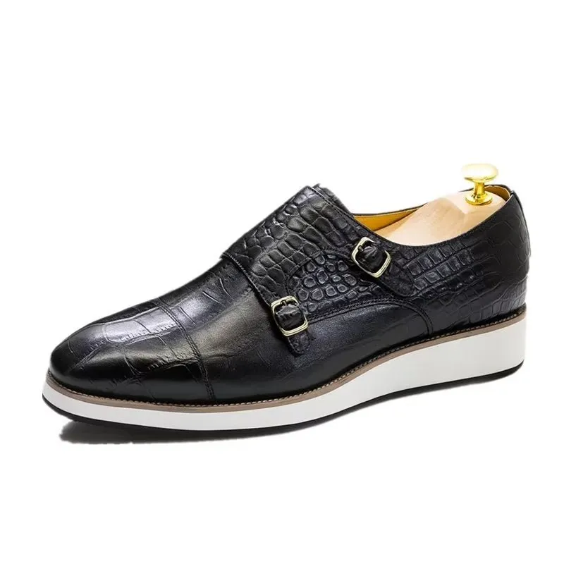 Croctex Monk Straps by Serpatura