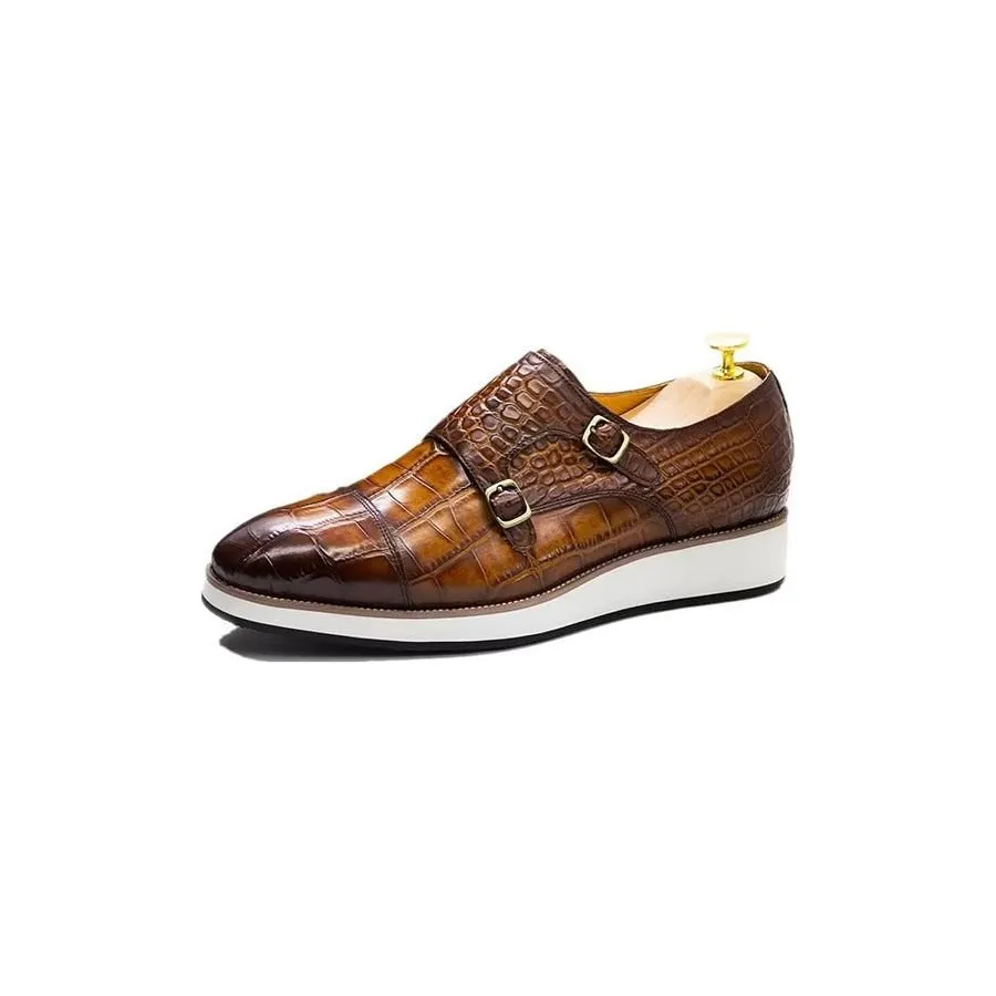Croctex Monk Straps by Serpatura