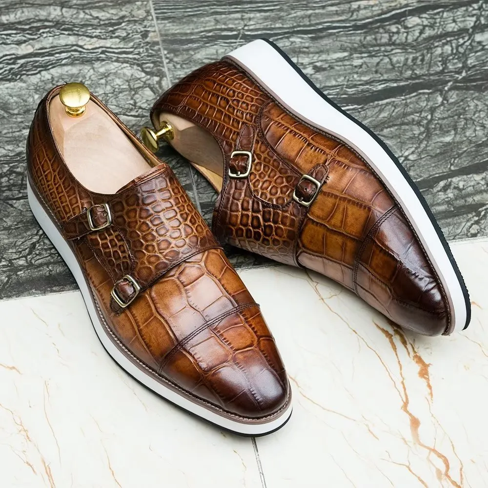 Croctex Monk Straps by Serpatura