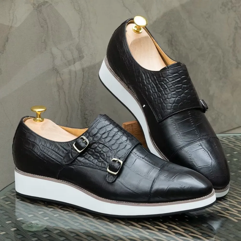 Croctex Monk Straps by Serpatura