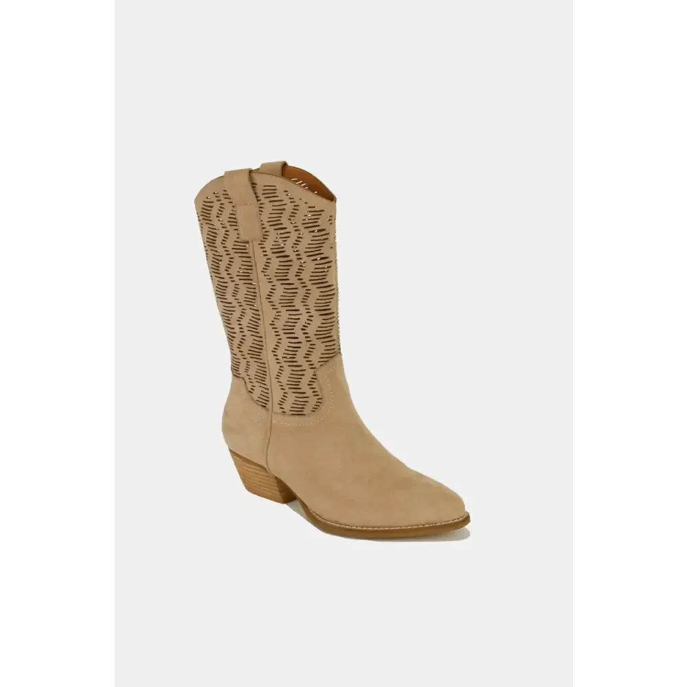 Elevate Your Look with Beast Fashion Luxury Suede Block Heel Boots