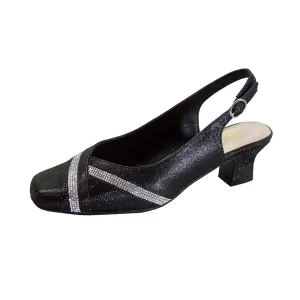 FLORAL Shelby Women's Wide Width Square-Toe Dress Pumps