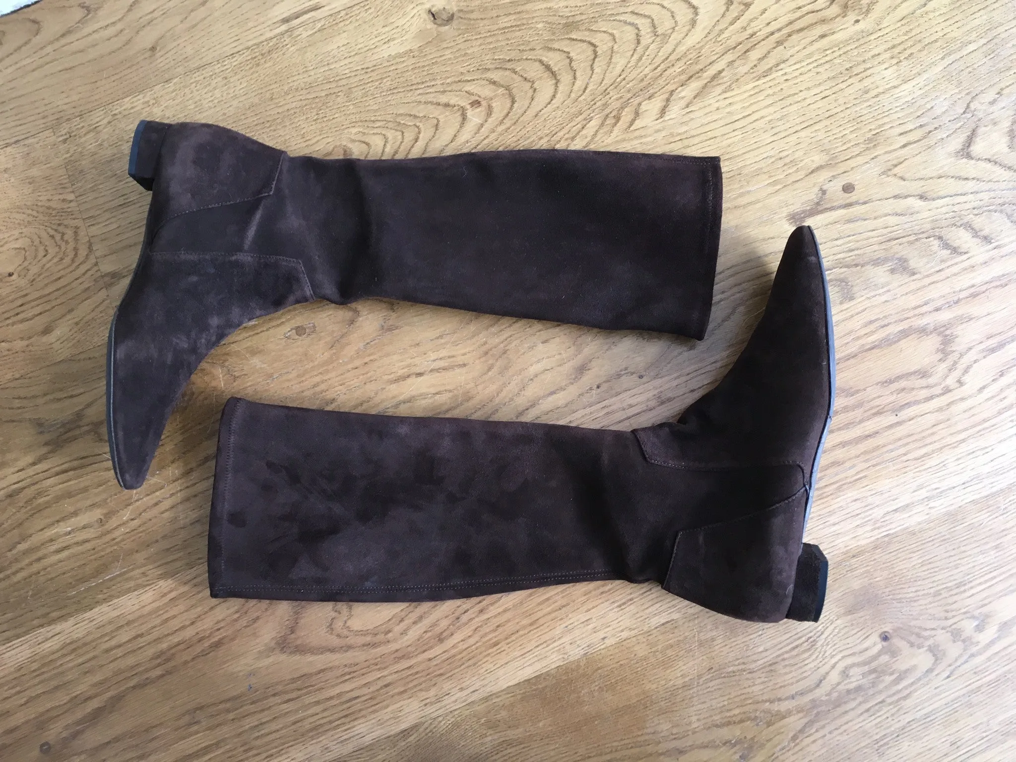 Fratelli Rossetti Women Brown Suede Boots Size 37.5 UK 4.5 US 7.5 LADIES