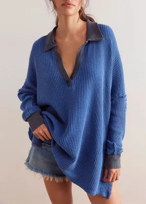 Free People Travis Polo ★ Blue