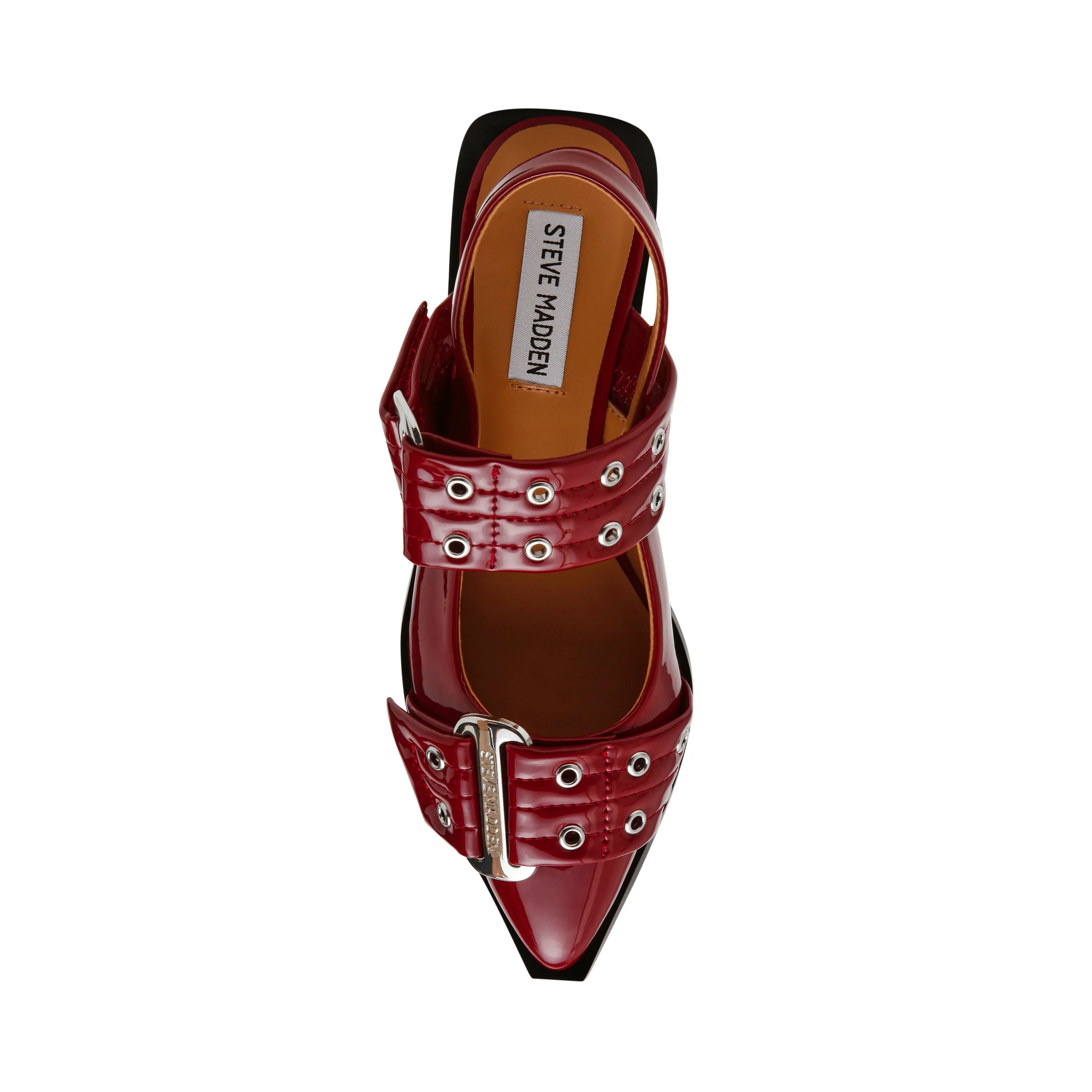 Grand Ave Sandal WINE PATENT