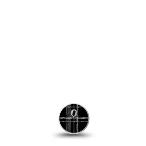 Grunge Plaid Libre 3 Transmitter Sticker