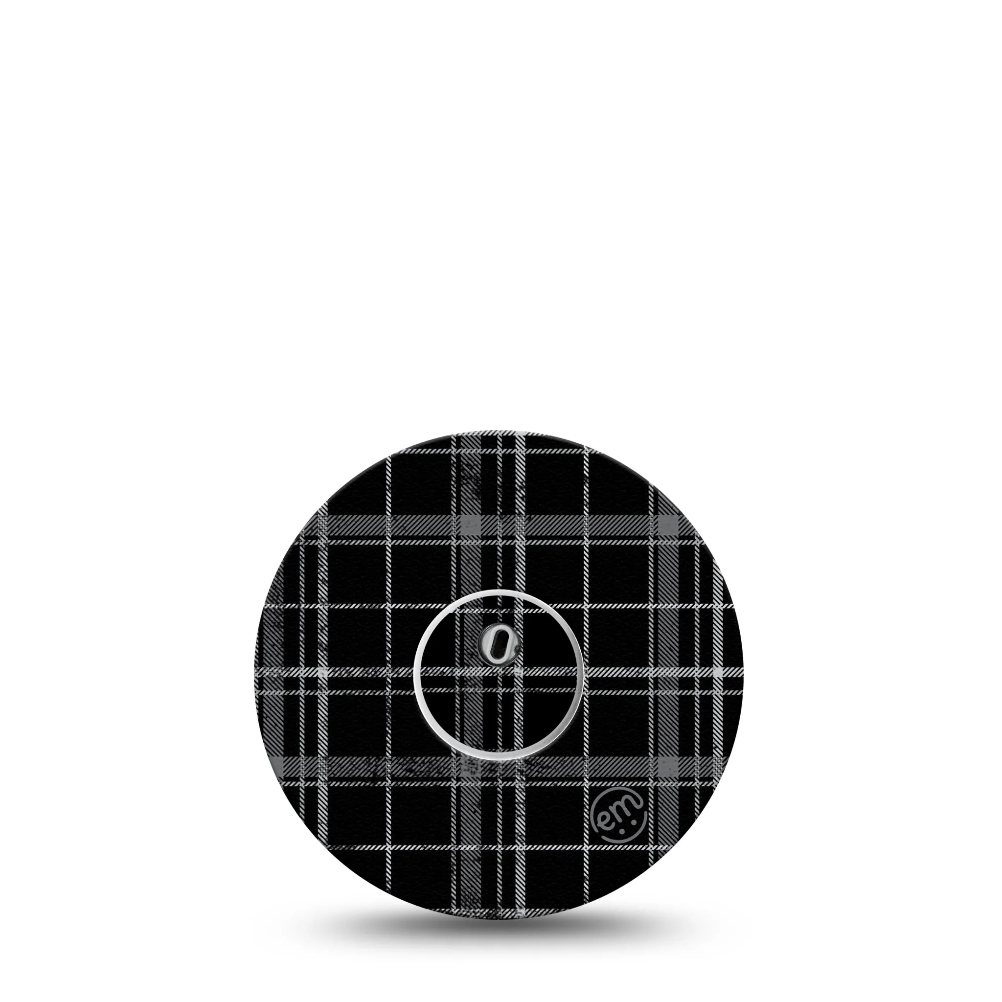 Grunge Plaid Libre 3 Transmitter Sticker