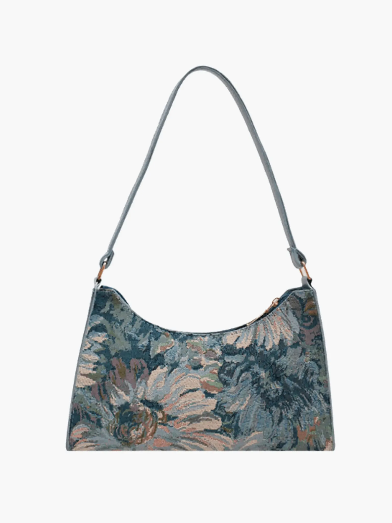 Iris | Artistic Floral Shoulder Bag