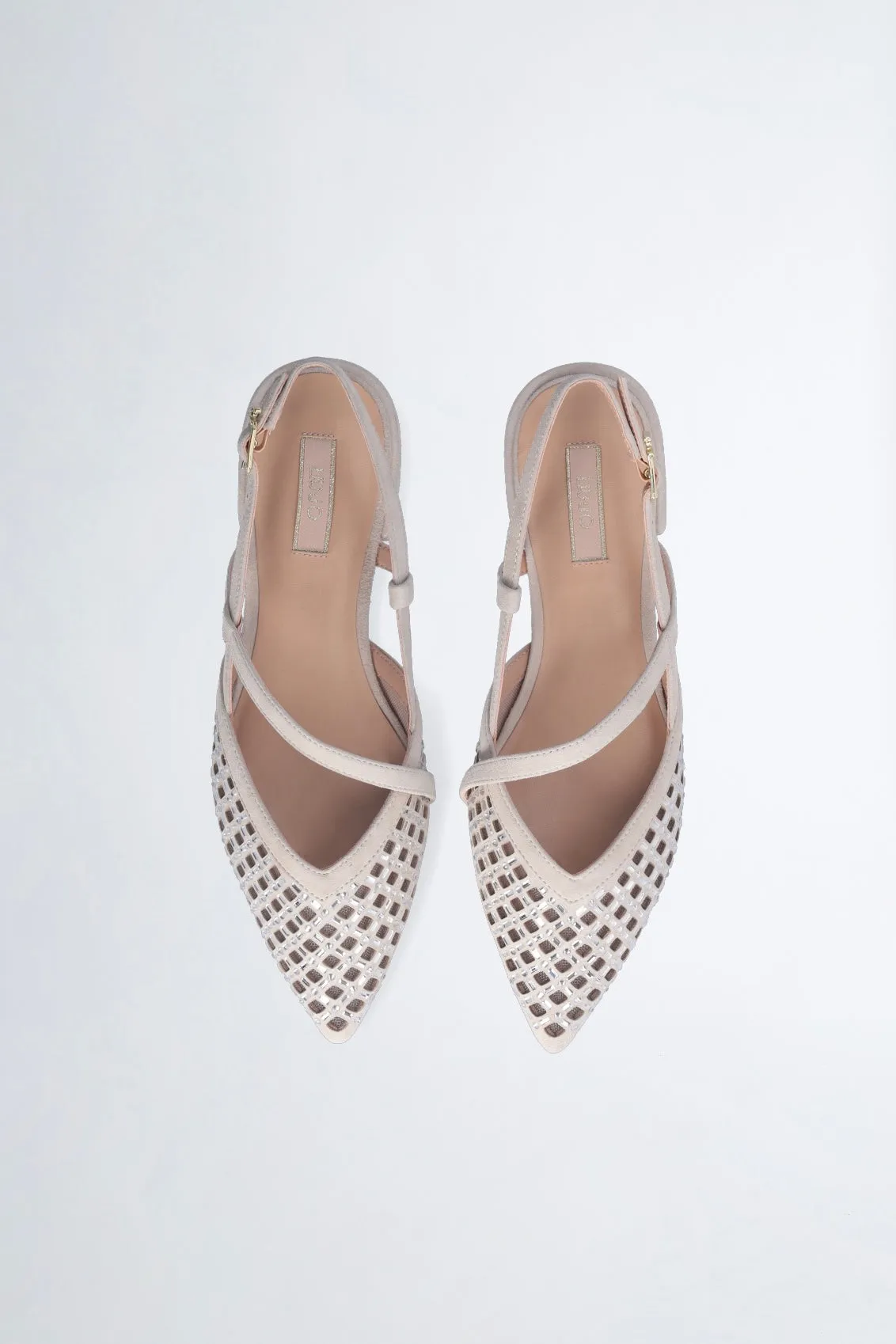 Liu Jo Rhinestone Slingbacks
