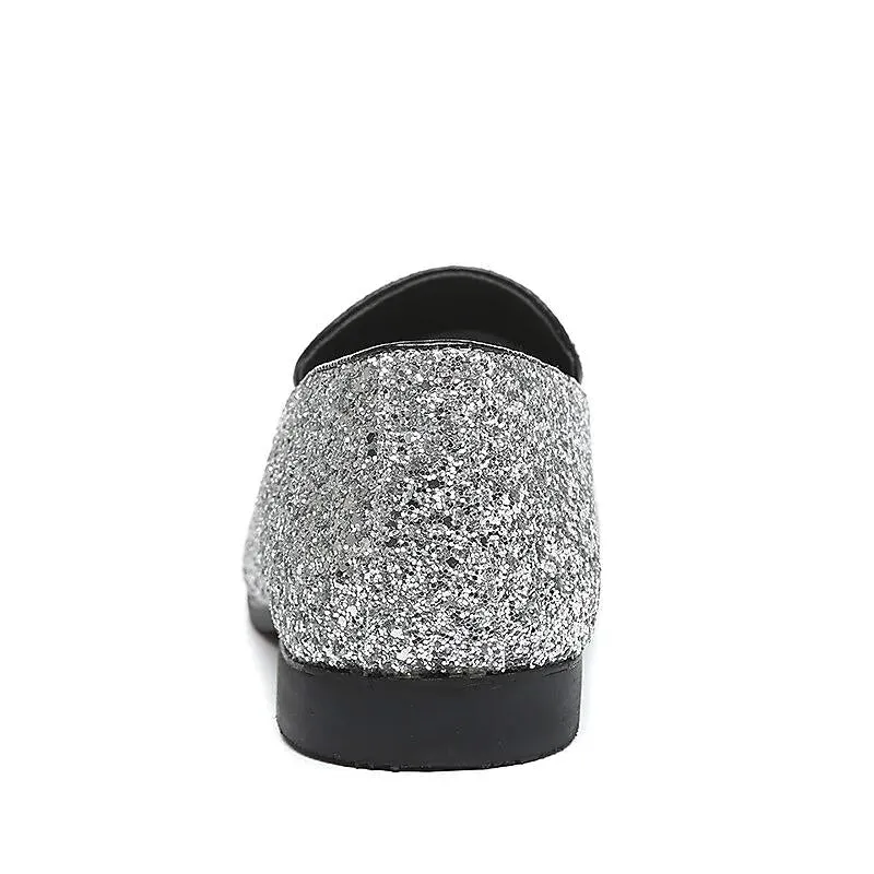 Men's Loafers & Slip-Ons Loafers Glitter / Sequin Wedding Casual Party & Evening Walking Shoes