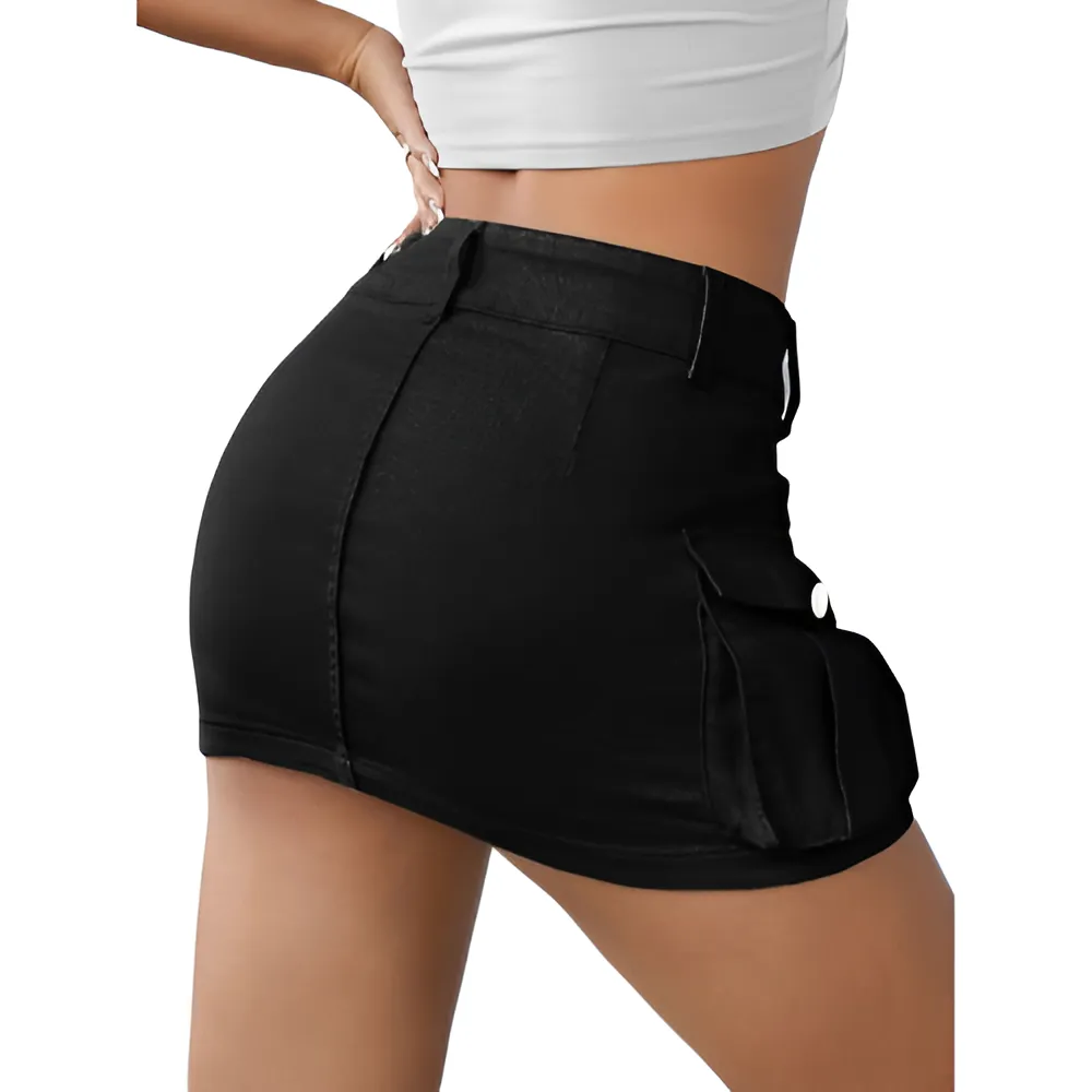 Mini Cargo Skirt With Pocket