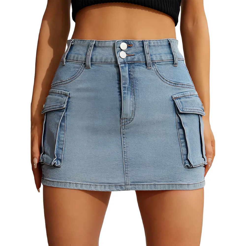 Mini Cargo Skirt With Pocket
