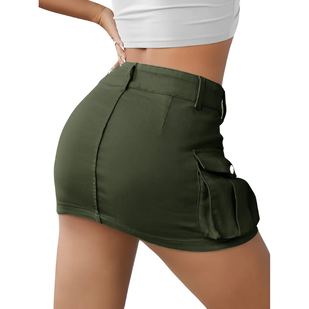 Mini Cargo Skirt With Pocket