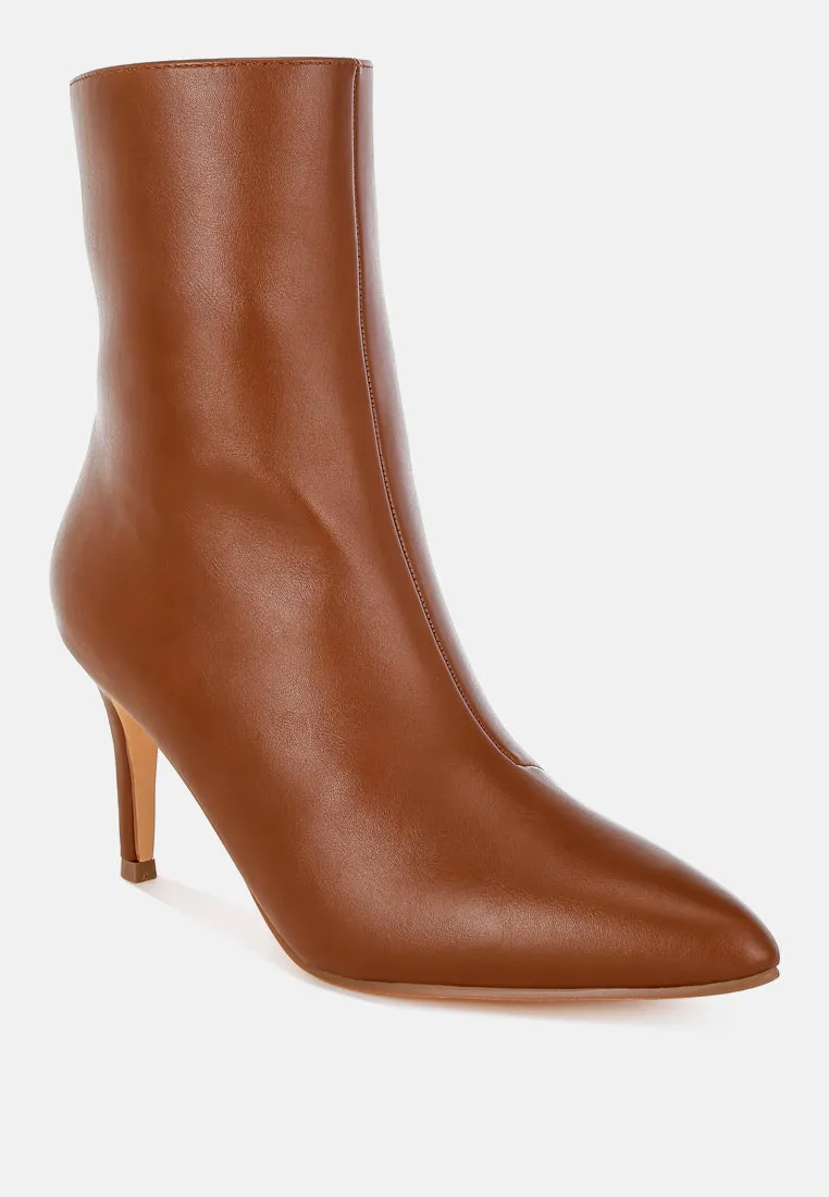 Nicene Harness Detail Stiletto Boots
