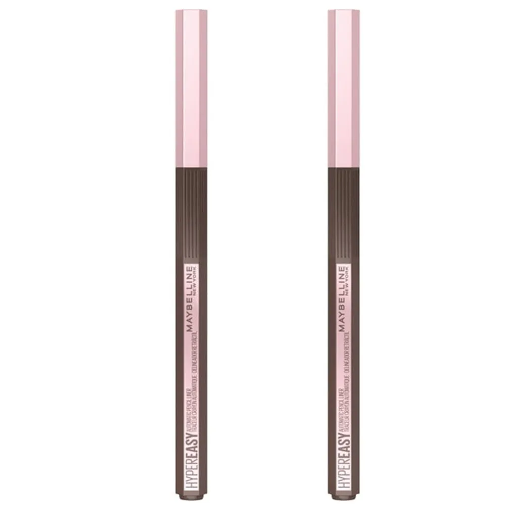 Pack of 2 Maybelline New York Hyper Easy Eyeliner, Medium Brown 003