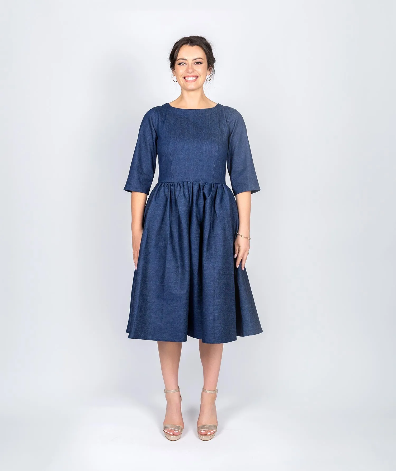 Renew Dress - Raw Denim