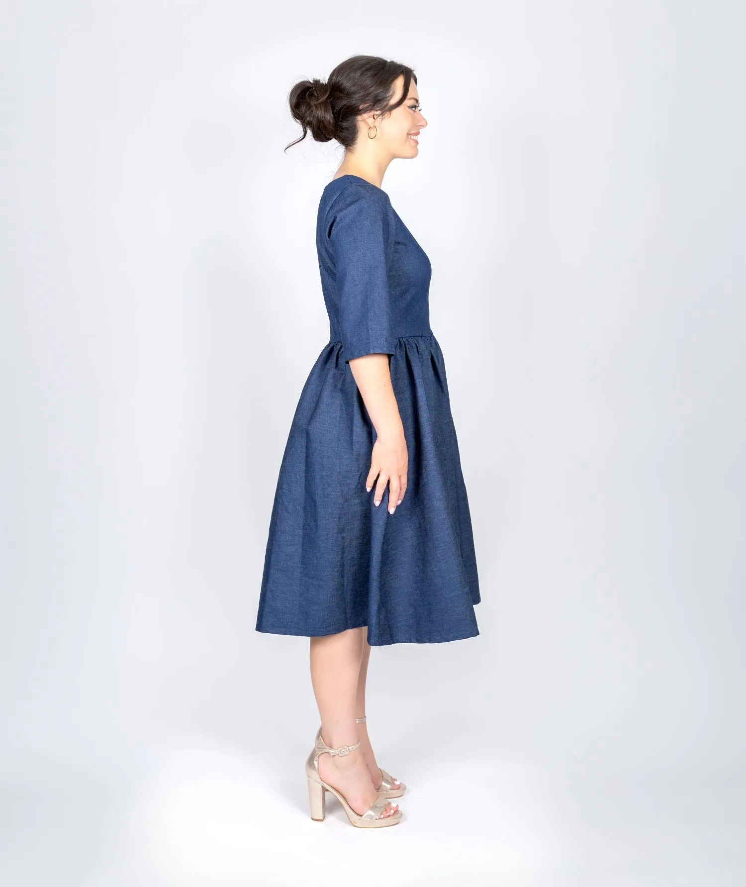 Renew Dress - Raw Denim
