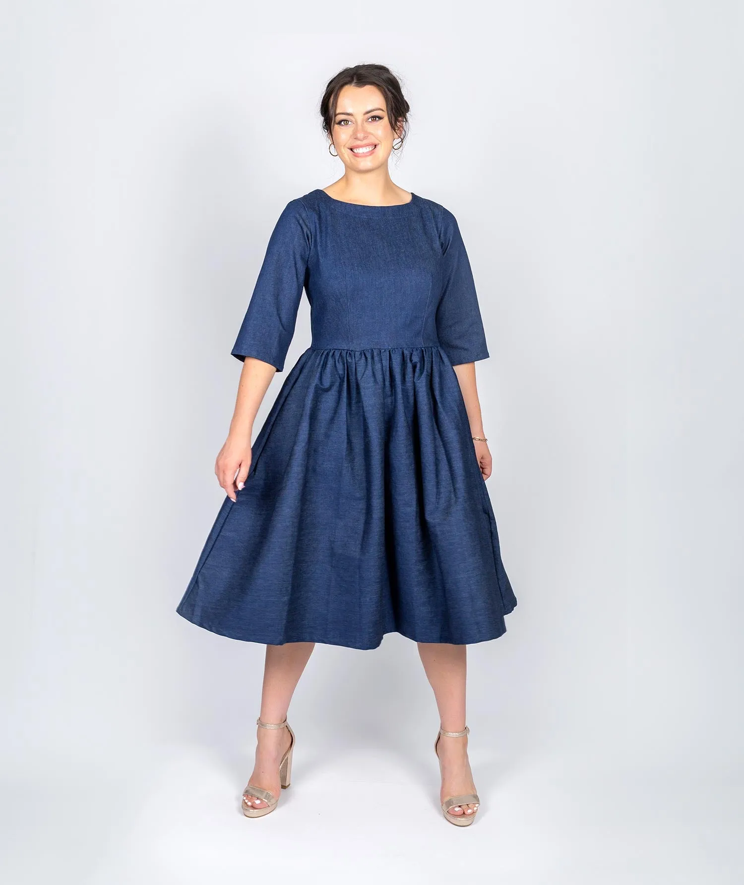 Renew Dress - Raw Denim