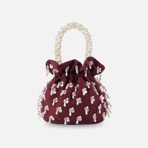 SAINT DUMPLING BAG 〰 MAROON