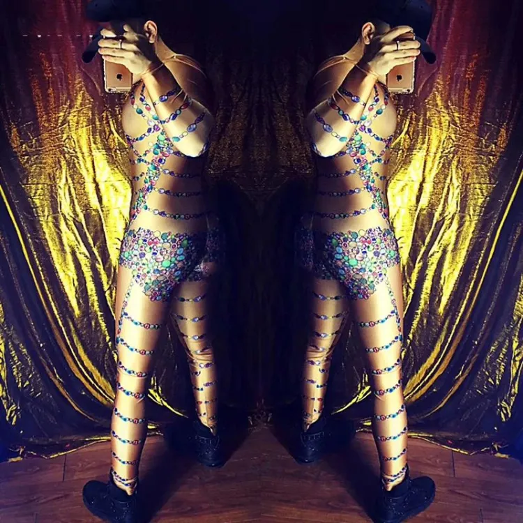 Sexy Men's Stretch Bodysuit