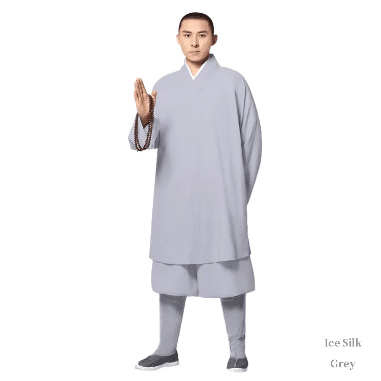 Shaolin Monk Arhat Robe&Pants (Kung Fu Uniform)