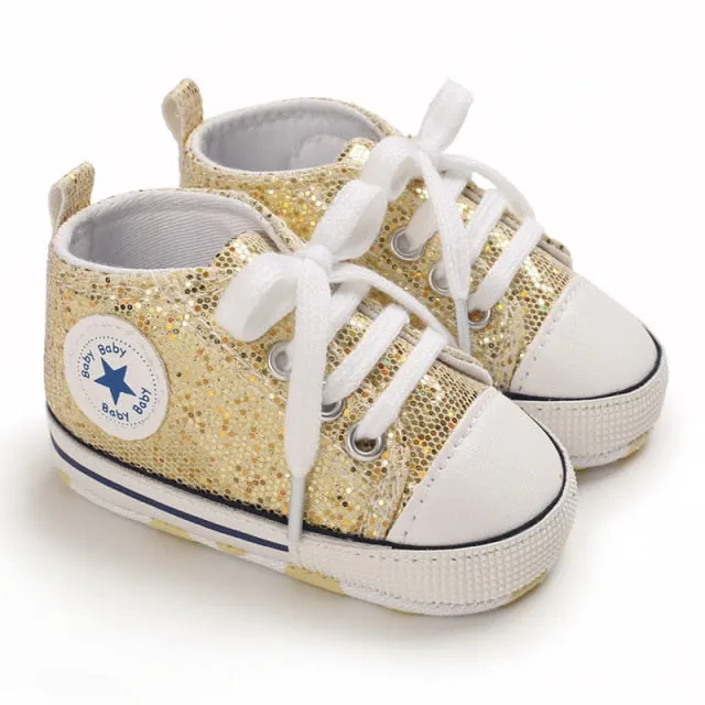SHINEY CONVERSE INSPIRED KICKS