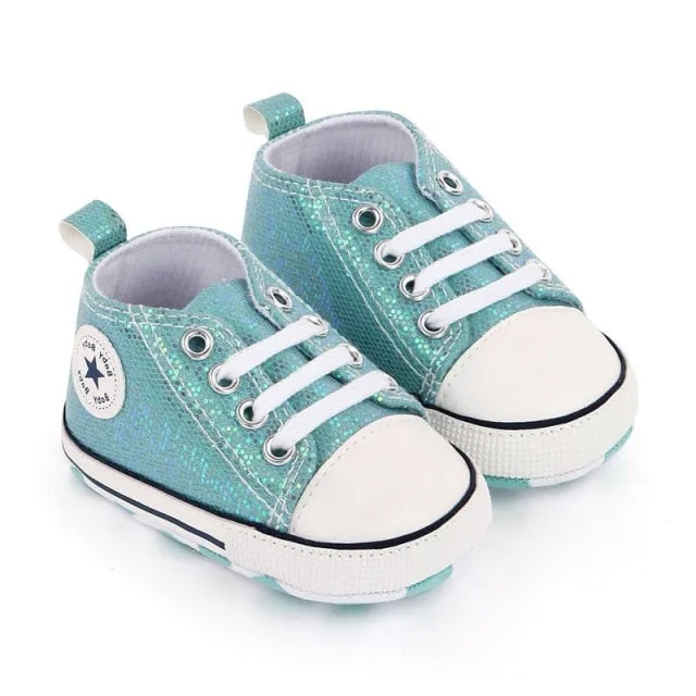 SHINEY CONVERSE INSPIRED KICKS
