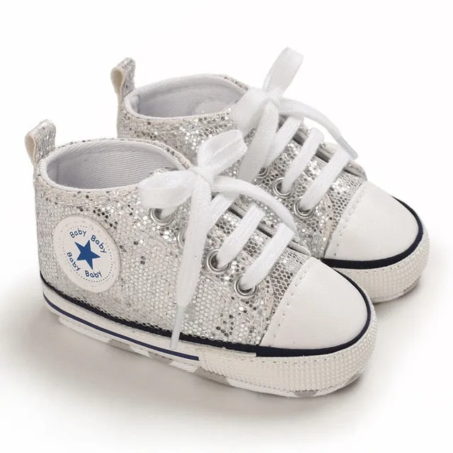 SHINEY CONVERSE INSPIRED KICKS