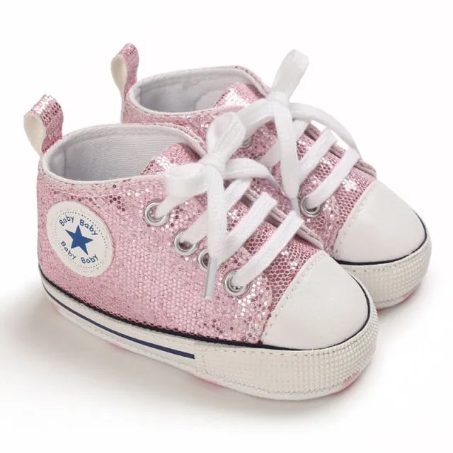 SHINEY CONVERSE INSPIRED KICKS