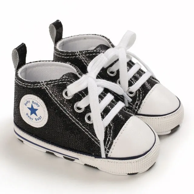 SHINEY CONVERSE INSPIRED KICKS