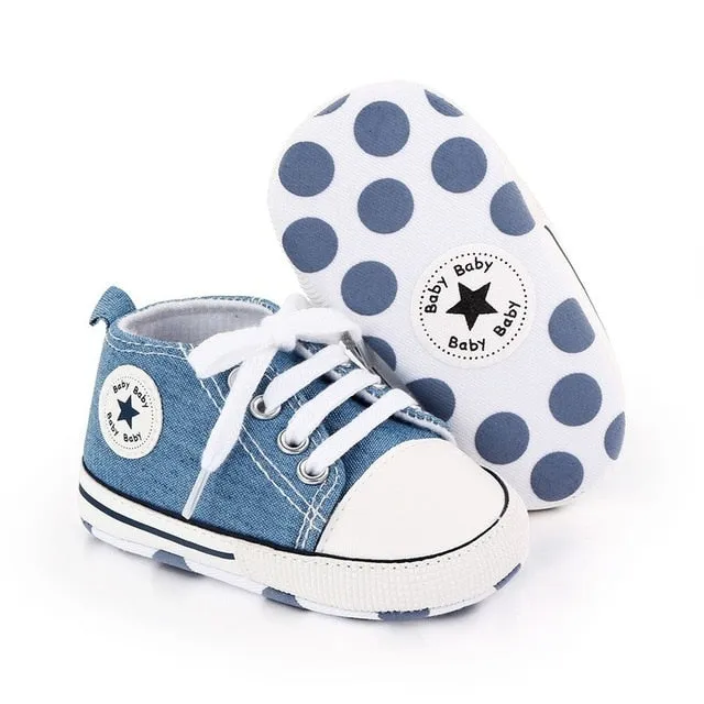 SHINEY CONVERSE INSPIRED KICKS