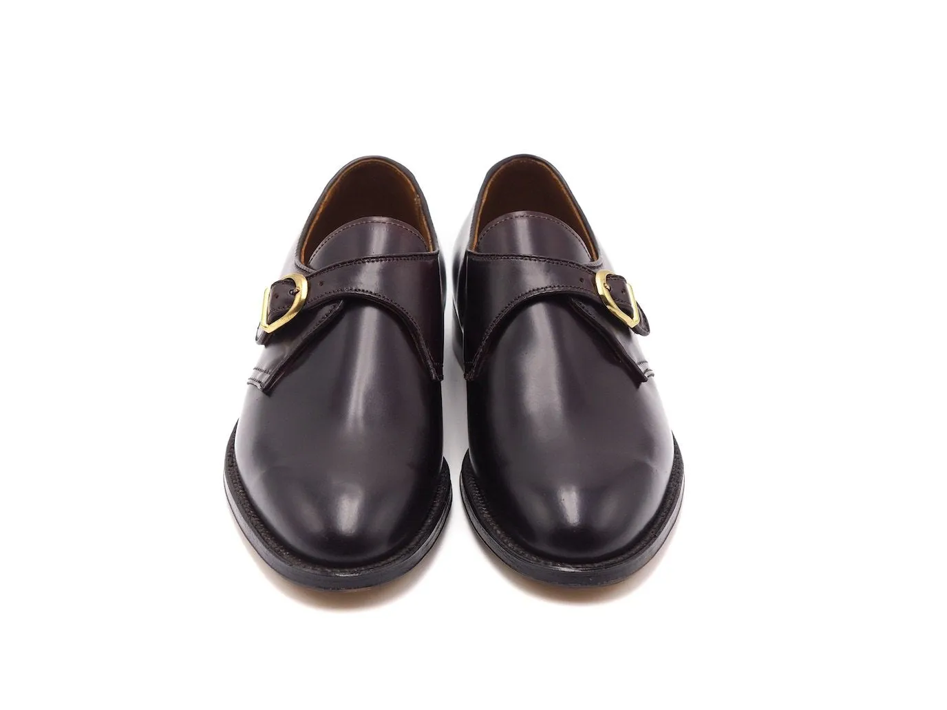 Single Monk Color 8 Shell Cordovan