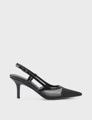 SIREN SISSY POINT TOE SLINGBACKS